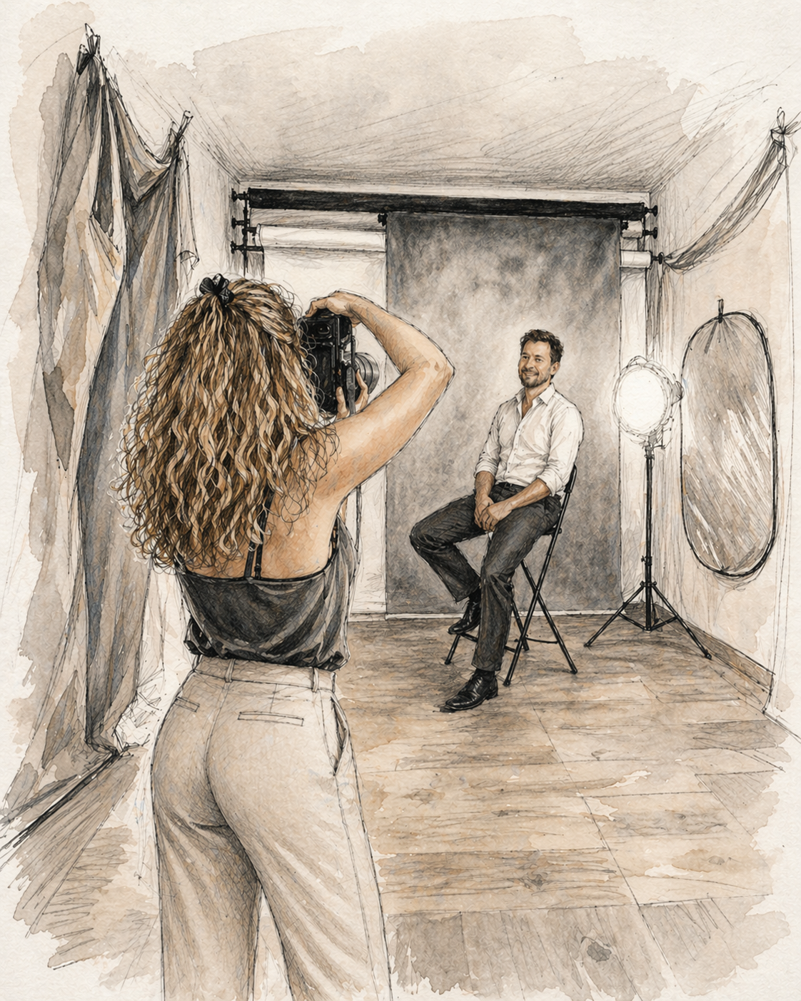 Portrait studio photographer 